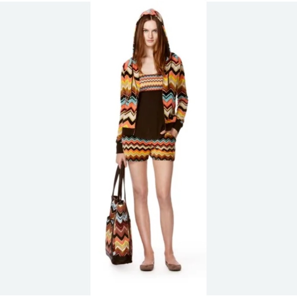 Missoni for TGT Multicolor Velour Hoodie